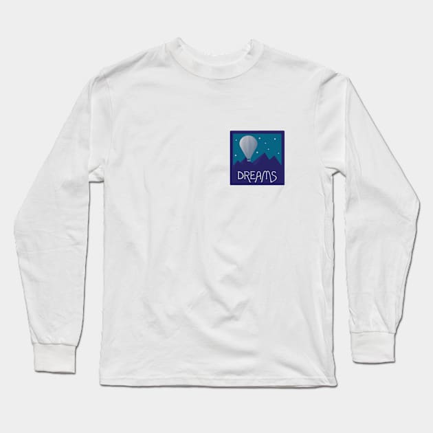 Dreams Long Sleeve T-Shirt by Bongonation